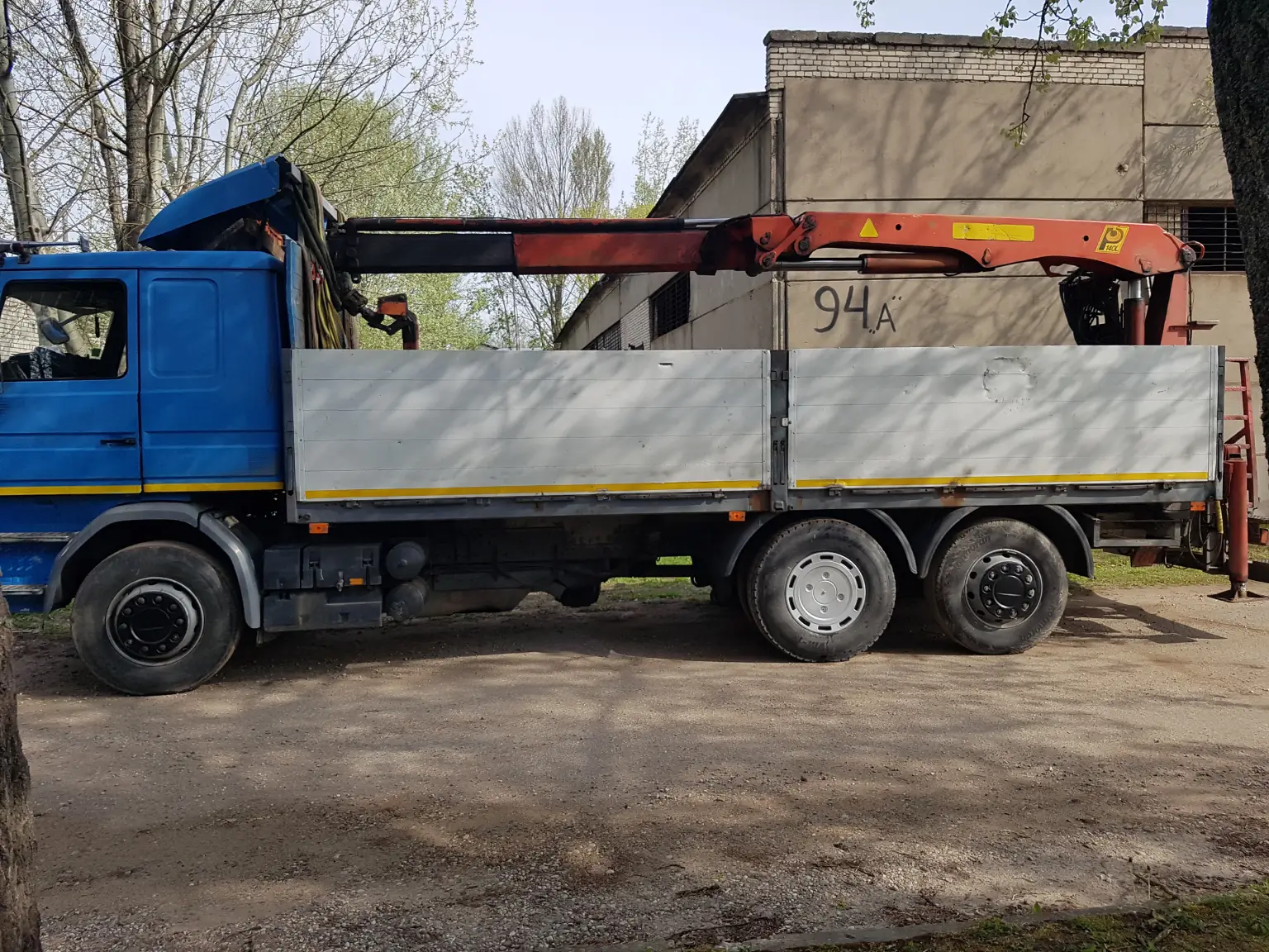 Аренда крана-манипулятора Palfinger в Гродно — ИП Барковский А.В.